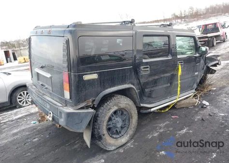 2003 Hummer H2 из США, поврежденный, VIN 5GRGN23U53H121315